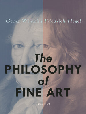 cover image of The Philosophy of Fine Art (Volume 1-3)